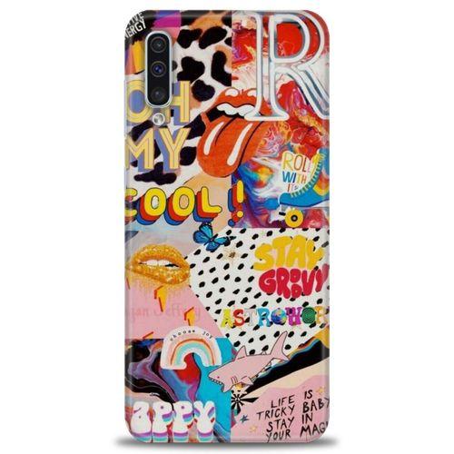 Samsung Galaxy A30S Kılıf HD Baskılı Kılıf - Oh My Cool + Tam Ekran Koruyucu