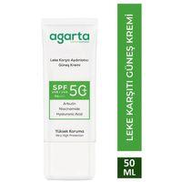 Agarta Agarta Doğal Güneş Kremi Leke Karşıtı Aydınlatıcı 50 SPF 50 ml