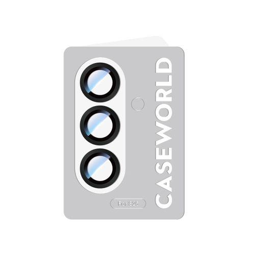 Galaxy S25 CaseWorld Alloy Serisi Oleofobik Anti Reflective Kamera Lens Koruyucu