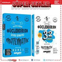 Ankara Yayıncılık 5.Sınıf Matematik Güçlendiren Soru Bankası ve 32 Haftalık Deneme Seti 2 Kitap