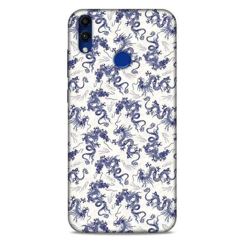 Huawei Honor 8C Kılıf Japonya (30) Silicone Case Japonya Ejderha Efsanesi