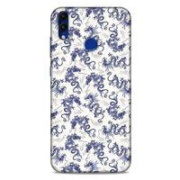 Huawei Honor 8C Kılıf Japonya (30) Silicone Case Japonya Ejderha Efsanesi