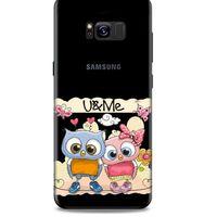 Zoologix (68) Samsung Galaxy Note 8 Şeffaf Kılıf Silikon Desenli