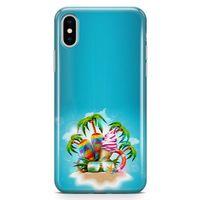 Apple iPhone XS Kılıf Terlik Gözlük Dondurma Arka Kapak Koruma Desenli Full Koruyucu