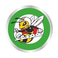 VESPA Vespa Wespa Uyumlu Yuvarlak Logo Damla Stıcker