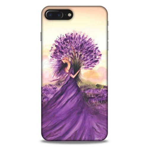 Y.Liva-2021 Özel Seri Lavanta Apple Iphone 8 Plus Kılıf Silikon Kapak