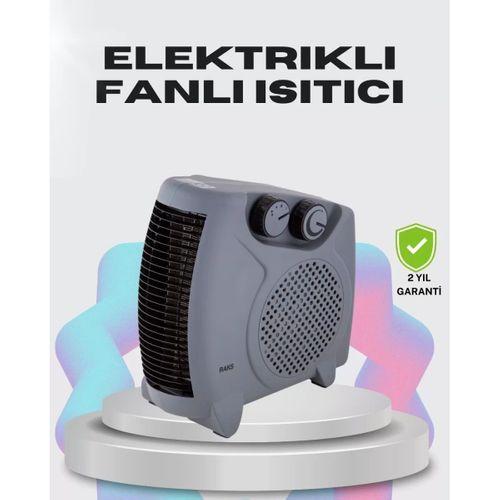 Çok Fonksiyonlu Fanlı Isıtıcı Isıtma Ve Soğuk Hava Üfleme Özellikli