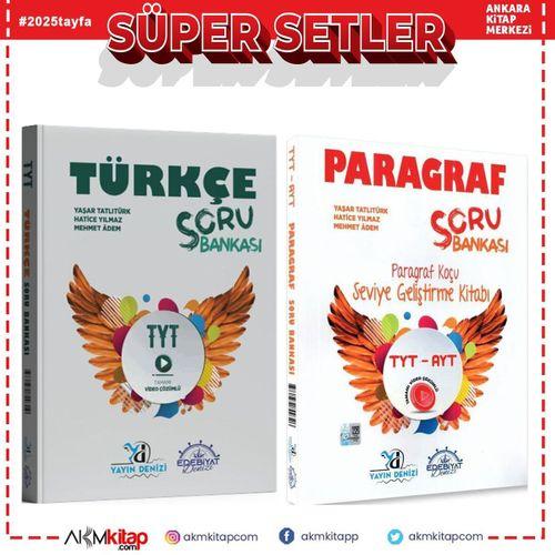 Yayın Denizi TYT Türkçe ve Paragraf Soru Bankası Seti 2 Kitap