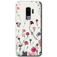 Potkal Hediye Fabrikası Samsung Galaxy S9 Plus Kılıf HD Desen Baskılı Arka Kapak - Mat Çiçek