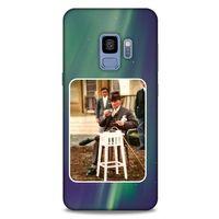 Samsung Galaxy S9 Kılıf Atatürk (21) Koruyucu Kapak Yeşil Gökyüzü