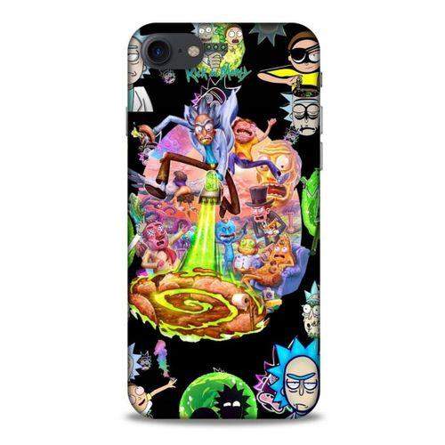 Apple Iphone 7 Uyumlu Kılıf Rick And Morty (39) Liquid Crystal Kılıf Shadow Council