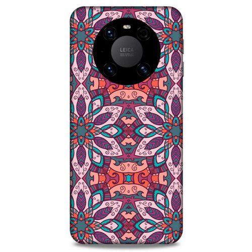 Lopard Huawei Mate 40 Pro Uyumlu Kılıf Ethnic Culture (8) Baskılı Kılıf