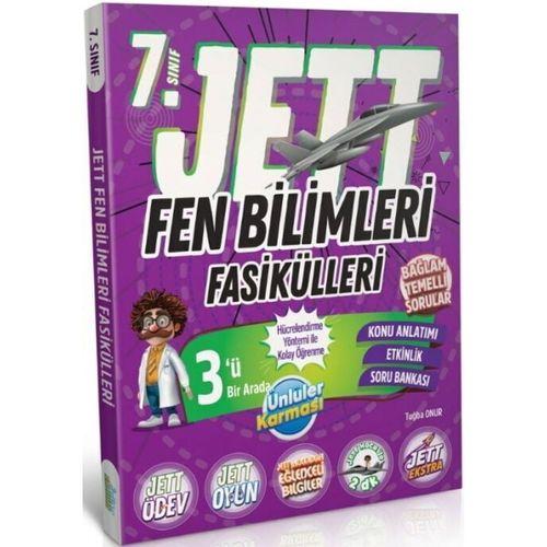 7. Sınıf Fen Bilimleri JETT Soru Fasikülleri Ünlüler Yayınları