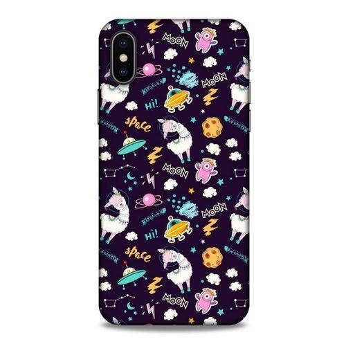 Spacex (47) Tema Crystal Flex Kılıf Apple Iphone X Kılıf
