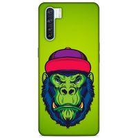 Lopard Oppo A91 Uyumlu Kılıf Tattoo's (46) Core Armor Kılıf Maymun Dövmesi