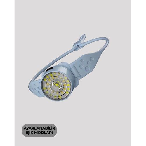 Led Kafa Lambası Kamp Yürüyüş Ve Gece Kullanımı İçin