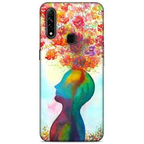 Lopard Oppo A31 Uyumlu Kılıf Manipülasyon ☻ (46) Core Armor Kılıf Desenli