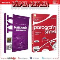 Karekök TYT Matematik ve Parağrafın Şifresi Modüler Soru Bankası 2 Kitap Set