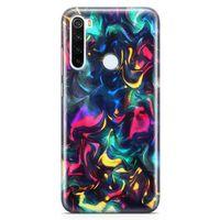 Xiaomi Redmi Note 8 Kılıf Işıklı Geceler Arka Kapak Koruma Desenli Full Koruyucu