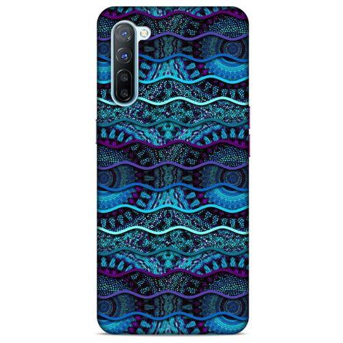 Oppo Reno 3 Kılıf Baskılı Özel Seri Taşlı (37) Silicone Cover