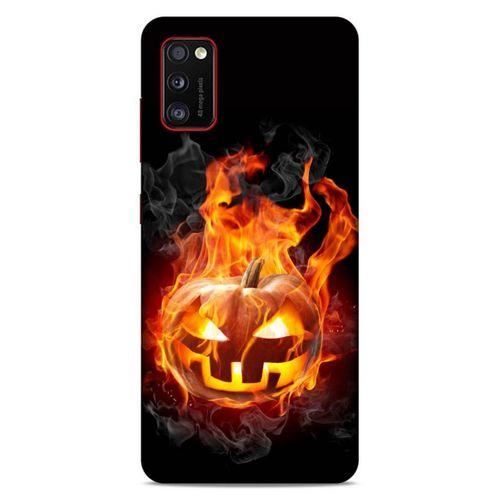 Lopard Samsung Galaxy A41 Uyumlu Kılıf FireX (21) Koruyucu Kapak Halloween