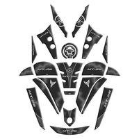 SEVGENT Yamaha Mt25 2020 - 2024 Uyumlu Full Tank Pad Set 006