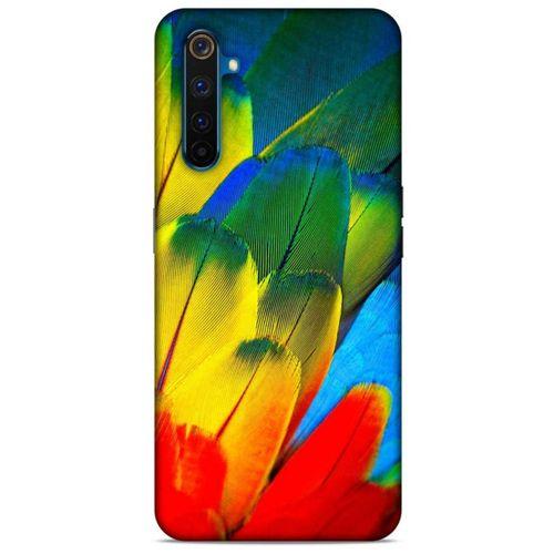 Oppo Realme 6 Pro Kılıf Desenli Özel Seri Tüyler (3) Kapak
