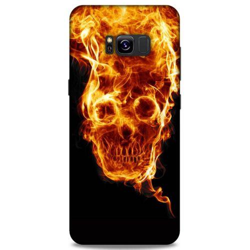 Lopard Samsung Galaxy S8 Plus Uyumlu Kılıf FireX (19) Kılıfları Ateş İskelet