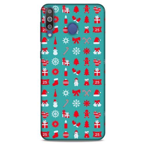 Yılbaşı Süsleri 13 Samsung Galaxy M30 Kılıf Silikon Kapak