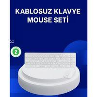 Ofis Ve Ev Kullanımı İçin Kablosuz Klavye Fare Seti - Ergonomik Ve Pratik