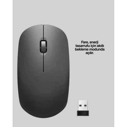 Optik Sensörlü Sessiz Fare – Geniş Uyumluluk Ve Ergonomik Yapı