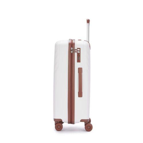 Benetton Trolley Valiz Beyaz Orta Boy 14BNT8010-02-BY