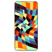 Samsung Galaxy A20 Kılıf Pastel Renkler (28) Arka Kapak Karışık Renkli