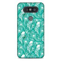 LG K41S - K51S Kılıf Desenli Özel Seri Tüyler (45) Liquid Air Kılıf