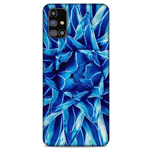 Lopard Samsung Galaxy M31s Uyumlu Kılıf Bahar (13) Silikon Kap Açık Mavi