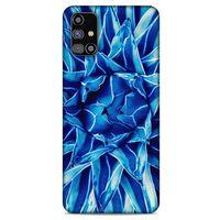 Lopard Samsung Galaxy M31s Uyumlu Kılıf Bahar (13) Silikon Kap Açık Mavi