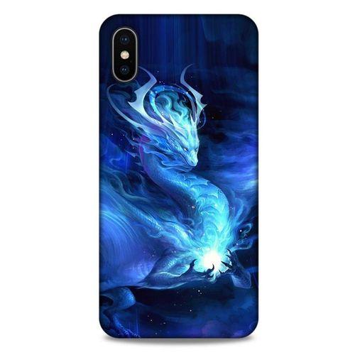 Apple iPhone XS Max Kılıf Dragons (36) Glitter Kılıf Ejderha Ateşi