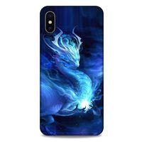 Apple iPhone XS Max Kılıf Dragons (36) Glitter Kılıf Ejderha Ateşi
