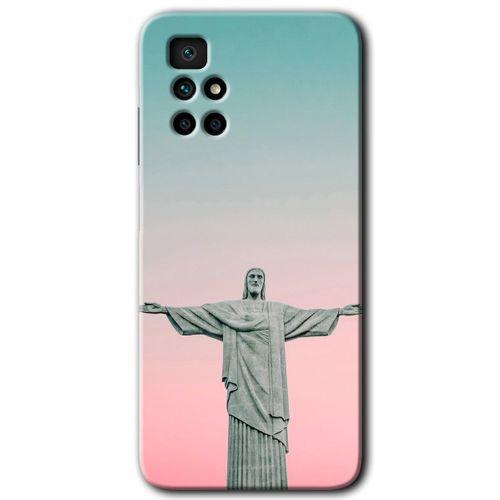 Redmi 10 Kılıf HD Desen Baskılı Arka Kapak - Rio