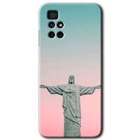 Redmi 10 Kılıf HD Desen Baskılı Arka Kapak - Rio