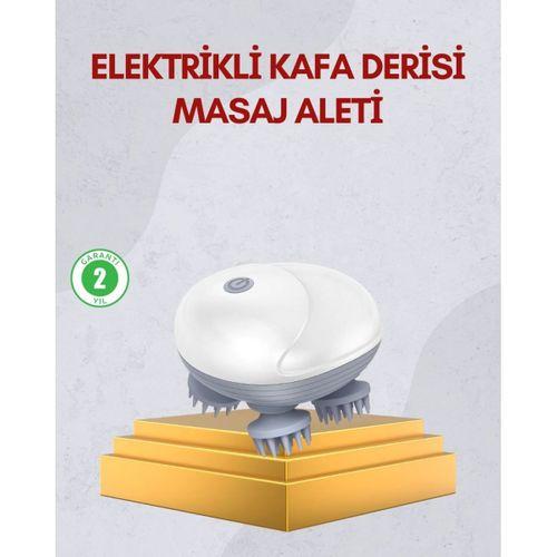 Kablosuz Kafa Ve Vücut Masaj Aleti Taşınabilir Tasarım