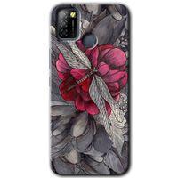 İnfinix Smart 5 Kılıf HD Desen Baskılı Arka Kapak - kelebek Ömrü