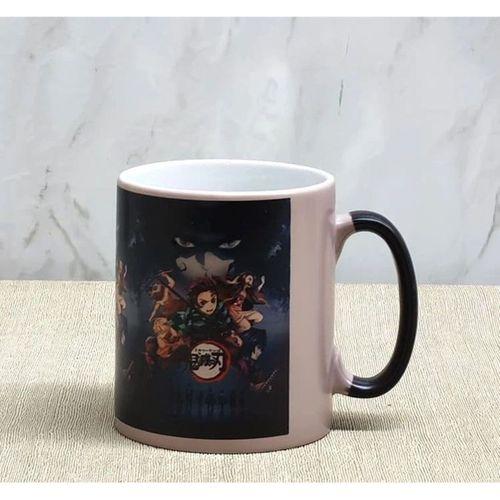 Porselen Renk Değiştiren Demon Slayer Kupa Bardak Aalk380