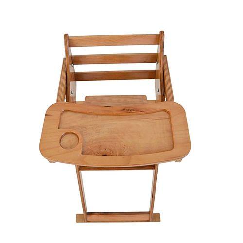 Reyo Home Ahşap Katlanabilir Mama Sandalyesi