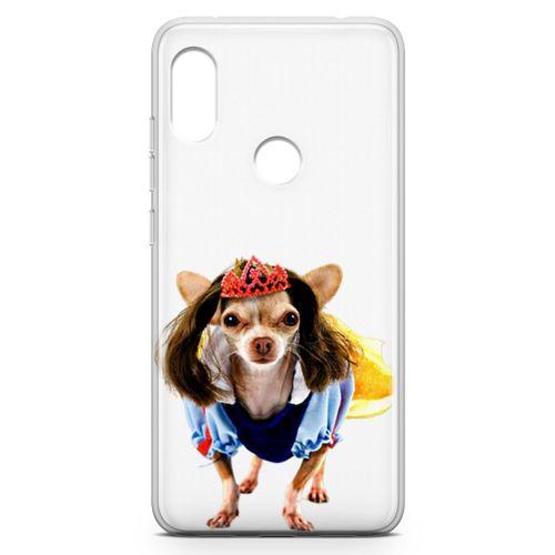 Xiaomi Redmi Note 6 Pro Kılıf Chihuahua Arka Kapak Koruma Desenli Full Koruyucu