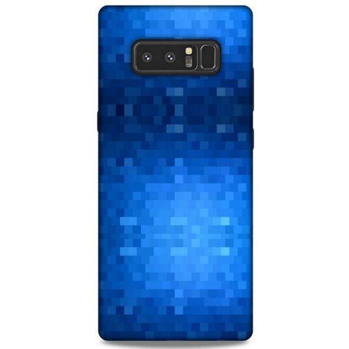 Samsung Galaxy Note 8 Uyumlu Kılıf Mavi Delisi (11) Tam Koruma Wallpaper