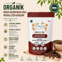 Organik Keçiboynuzu Unlu Bebek Muhallebisi Kaşık Maması 250gr (B1 VİTAMİNLİ)