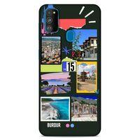 Lopard Samsung Galaxy M30s Uyumlu Kılıf Şehirli ※ (15) Burdur Antişok Kılıf