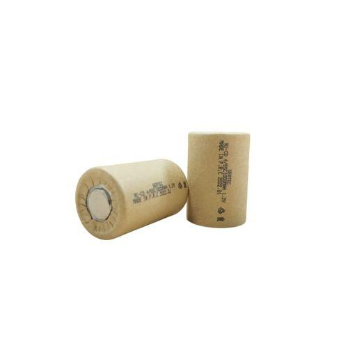 1.2V Ni-Cd  4/5 SC 1000 Mah Kağıt Şarjlı Pil 3C Başsız/Flat Head