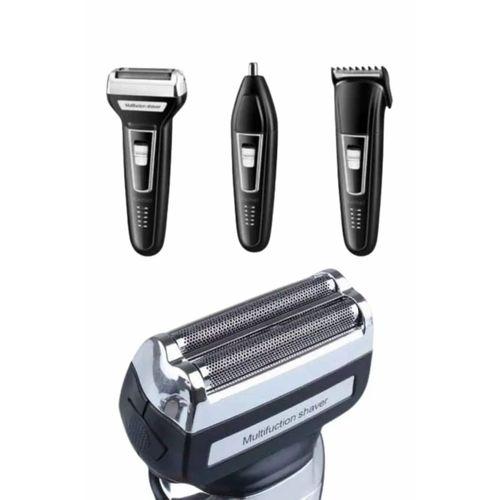 Kulak Burun Kıl Kesme Ense Yanak Tıraş Seti 3 Başlıklı Profesyonel